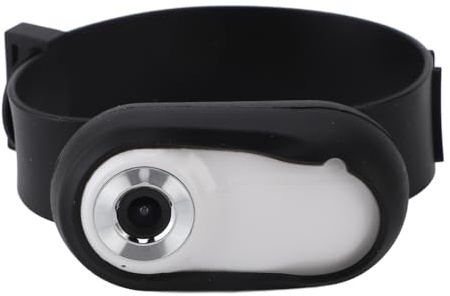 Tonysa Haustierhalsband-Kamera für Videos und Fotos, Wiederaufladbares HD-WLAN-USB-Haustierkamerahalsband mit 170°-Weitwinkel und Digitalanzeige, Hunde-Tracker-Halsband für den