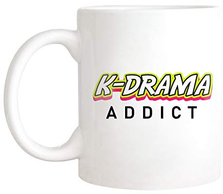 Tasses À Café K Drama Kdrama Addict Kdrama Mug Ceramique Drôle Tasse Personnalisable Idéal Tasse À Thé pour Travail Collègue Couple 330ML