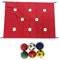 Colcolo Juego de con agujeros, trabajo en, juegos grupales, diversión para niños, jardín de infantes, actividades de formación de equipos, Rojo