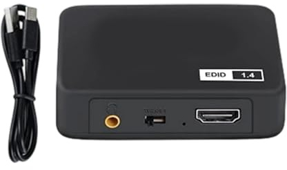 4K HDTV Sound Extractor Convertir a S/PDIF 3,5 mm para altavoces, reproductor de discos, amplificador, auriculares, convertidor de audio digital