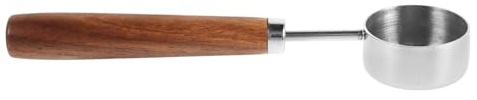 Hohopeti Cuillère Doseuse Pour Café Grains Cuillère à Café Avec Manche Bois Doseuse De Ustensile De Cuisine Pour Thé Moulu
