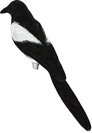 Gralara Magpie Garten Attrappe Vogelimitat Magpie Scarecrow Jagdköder Schädlingsbekämpfer für Garten Hof Balkondekoration