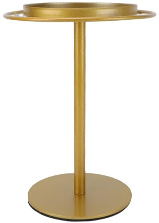 Fabater Support de Lunettes de , Organisateur de Tampons Antidérapants, Gain de Place pour Table, Support Stable pour un Accès Facile, Matériau en Fer (GOLD)
