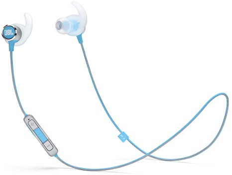 JBL Reflect Mini 2.0 Écouteurs intra-auriculaires sans fil avec micro et télécommande 3 boutons Bleu sarcelle