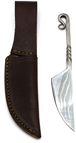 Vehi Mercatus Mittelalter Messer mit Lederscheide