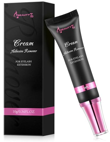 Beauty7 Wimpern Extensions Entferner Wimpernentferner für extensions wimpernextension entferner creme Wimpernkleber lösemittel Wimpernkleber Entferner Cream Wimpernverlängerungslöser 10ml