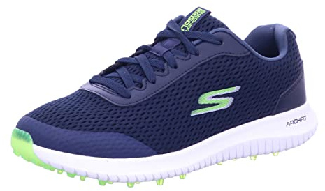 Skechers Go Scarpe Golf Max Fairway 3 Arch Fit Uomo - Marina/Lime - UK 7