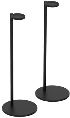 Sonos Stands pour Era 100, 2 supports de sol (Noir), E10SPWW1BLK