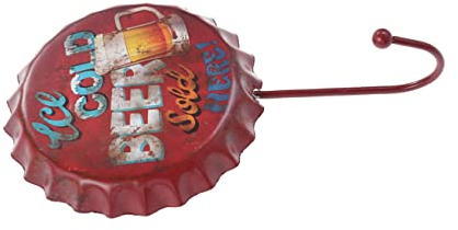 Cabilock Retro-haken Aus Schmiedeeisen Für Bierflaschen Wanddekoration Haken Für Küche Und Bar
