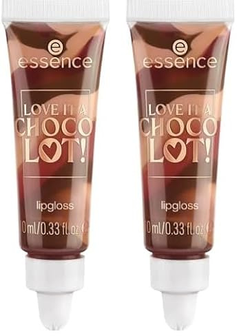 Essence Cosmetics LOVE IT A CHOCO’ LOT! lucidalabbra, lucida, 10 ml (Confezione da 2)