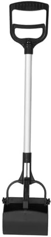 HEMOTON Ramasse-Crottes Long Manche pour Chiens et Outil de Nettoyage des Déjections Portable et Pince à Crottes Pratique Fournitures pour Animaux de Compagnie