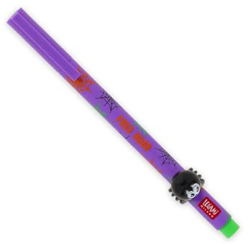 LEGAMI - Gelstift Lovely Friends Bunt Halloween 2025, abnehmbares und wiederverwendbares dekoratives Tierchen, nachfüllbarer Stift, grüne Tinte
