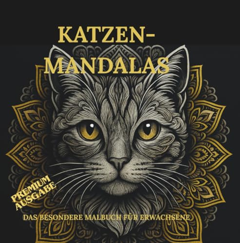 KATZEN-MANDALAS - DAS BESONDERE MALBUCH FÜR ERWACHSENE: HOMMAGE AN DIE FASZINIERENDE WELT DER KATZEN MIT 51 VERSCHIEDENEN KATZENARTEN (DAS BESONDERE MALBUCH FÜR ERWACHSENE - MANDALAS)