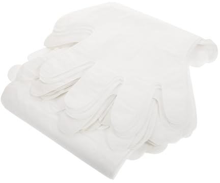Beaupretty 10 Paare Einweg Handmasken zum Selbermachen Feuchtigkeitsspendend und Pflegend mit Touchscreen Kompatiblen Handschuhen für Spa Salon und Zuhause für Intensive Handpflege und