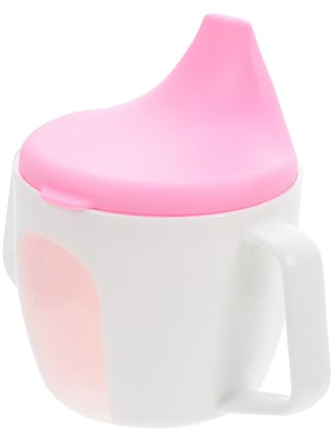 UPKOCH Tasse D'apprentissage pour Bébé 150ml avec Poignée, Design Étanche Anti-fuite en Pp, Graduation Précise, pour Garçon et Filles en Âge