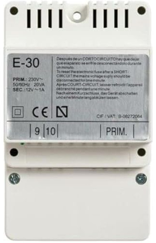 Tegui Placas Y Equipos Portero 0E5516 - Alim. E-16 Central Vid.