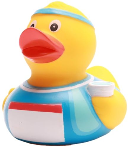 Duckshop I Badeente Marathon Läufer I Quietscheente I Quietscheentchen I Geschenk Sportler I Präsent Sammler