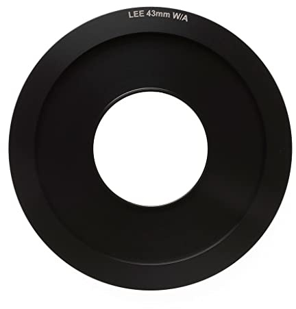LEE Filters LEE100 FHWAAR43C Wide-Angle Adapter Ring 43mm Diameter Black Camera Accessory