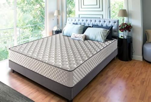 DAGOSTINO HOME BOUTIQUE COLLECTION Matelas Mousse 140X200 Florida - Ferme - Réversible - Côté Été/Hiver - H20 Cm