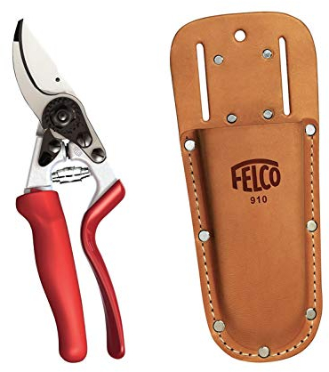 FELCO Pacchetto cesoie e fondina originale modello 7 - potatori con custodia in pelle