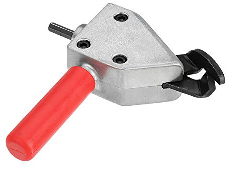 KingLan Metal Sheet Cutter Adapter Iron Sheet Wire Netting Nibbler Cutter For Electric Drill