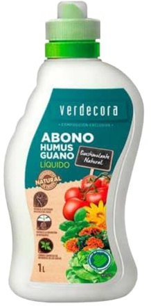 Abono liquido Humus Guano 1L Verdecora (Portes INCLUIDOS)