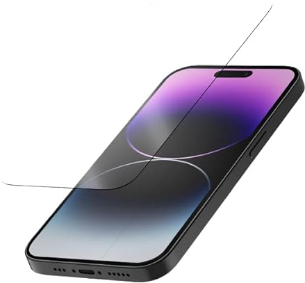 Quad Lock Displayschutz aus Temperglas für iPhone 14 Pro