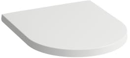 LAUFEN Kartell WC-Sitz mit Deckel, abnehmbar, mit Absenkautomatik, H8913337570001, Farbe: Snow (weiß matt)