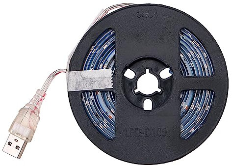 Hsthe Sea LED Plant Grow Light Strips, IP66 Waterproof, USB Full Spectrum Growing Lamp for Indoor Plants Succulents Hydroponics Greenhouse Gardening