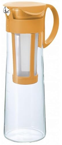 HARIO Kaffeekanne (1 Liter) Metallisch Kupfer Kaltbrühkaffeekanne