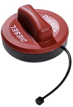 YUCKMZ Bouchon Reservoir Carburant Diesel Compatible avec MB Classe A Classe B Classe C Classe E CLS GLC A2224700105 Rouge