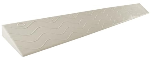 Türschwellenrampe Saugroboter Schwellenrampe, Staubsauger Roboter Rampe, Rampe Saugroboter, 99cm Längen Rampe Türschwelle, Rollstuhlrampe Türschwelle, Türschwellenrampe für Saugroboter 3,5cm creme