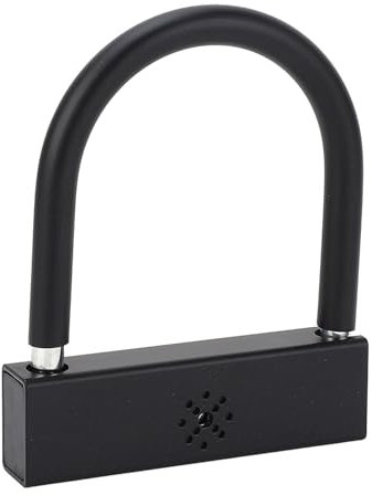 Anti-Diebstahl-Bügelschloss für Motorräder, Alarm Laut 110 DB, Metallkonstruktion, Wetterbeständig, Tragbares Design, Solide und Robust, Schützt vor Unbefugter Bewegung mit ABS +