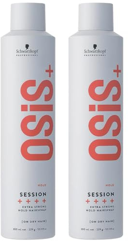 Schwarzkopf Osis Session Lot de 2 sprays pour cheveux tenue extrême 300 ml