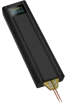 Saldatrice a punti portatile, Saldatrice A Punti Portatile, Saldatura Di Lamiere Nichel, 0,1-0,2 Mm, Regolabile,Attrezzatura per condensatori fai da te per salda