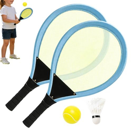 Kids Badminton Rackets Portable Paddle Game