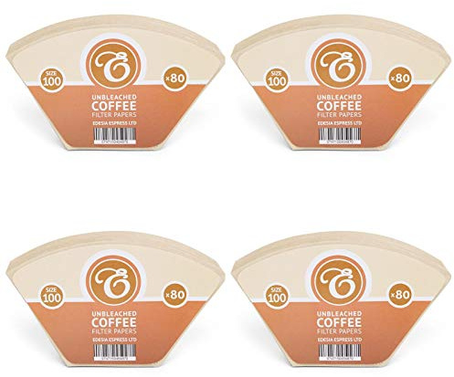 EDESIA ESPRESS - 320 filtres à café coniques - en papier non blanchi - pour Melitta Aromaboy - taille 100