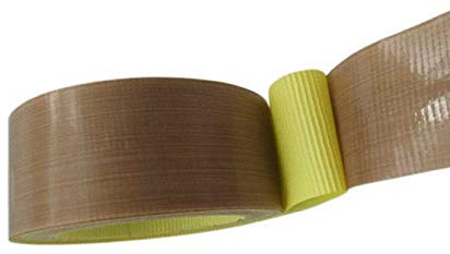 BE-TOOL PTFE-Klebeband, Teflon, Hitzesiegel, Glas, selbstklebendes Klebeband, 12 mm x 10 m