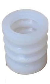 GAEWBBH 2Pcs Ice Cream Machine Sealing Strip Rubber Sleeve Accessories Stirring Shaft Bell Mouth-Shape Auger Sealing Ring(D)