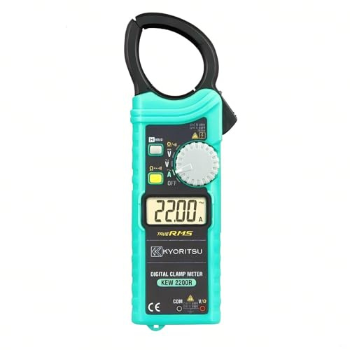Japan Quality KYORITSU Digital Clamp Meters Multimeter 1000A Auto-ranging KEW 2002 2002R High Precision 0.01A Current Pliers Ammeter Voltmeter Resistance Frequency Tester(2002R)