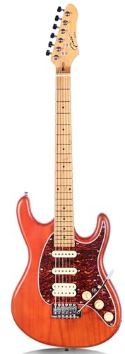 Grote Electric Solid Body Guitar Modern-GST For Beginners (Coma Red)