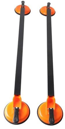 2Pcs 36.22inch Roof Rack Cross Bars Square Steel Tube Suction Mount Rooftop Cargo Luggage Universal Car Accessories Strong Adsorption Capacity