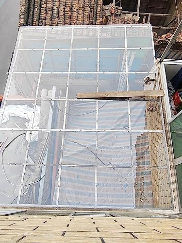 Pannello in acrilico trasparente per tetto di pergola gazebo da giardino, robusto ricambio per vetro, ideale per guardie da starnuti, artigianato e barriere per finestre