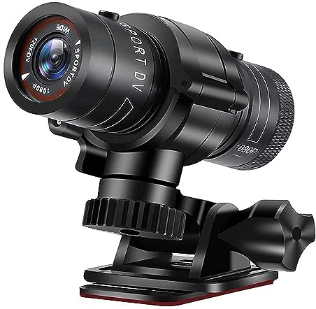 WAFOHSR 1080P Sports Camera Camcorder Waterproof Mini Outdoor Bike Motorcycle Helmet HD Action DV Car Video Recorder High Resolution(None)