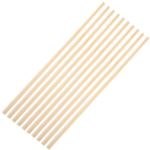 NUOBESTY Bordures Fenêtre 10 Pièces Moulures Bois Pin 8 MM X 50 CM Baguettes Triangulaires pour Encadrement Moustiquaire Montage Soi-Même Décoration Intérieure et Extérieure