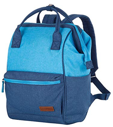 Travelite Leichtes lässiges Surferlook Trolley 40 cm, 18 L, Marine/Blau,Handtaschenrucksack