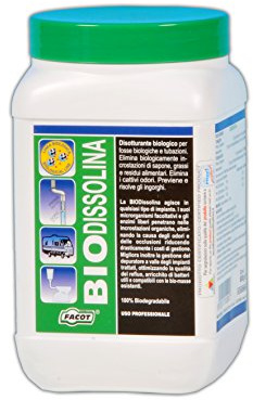 Facot Chemicals Bio Dissolina Barattoli, Bianco