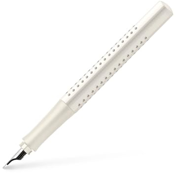 FABER-CASTELL 140821 - Pluma estilográfica Grip 2010, grosor B, color coco, 1 unidad