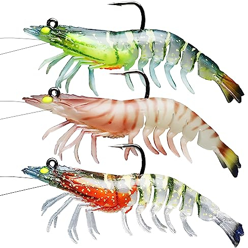 TRUSCEND Angelköder Gummifische Kunstköder Gummiköder Set Fische Angeln Forelle Zander & Barsch Köder Jigköpfe, BKK/VMC-Haken, Japan-Formel, Süßwasser-Salzwasser-Fischen Geschenk für Männe