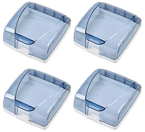 Toddmomy 4Pcs Cover Child Safe Electrical Safety Cover Guard Light Box 86 Type (Random Color)